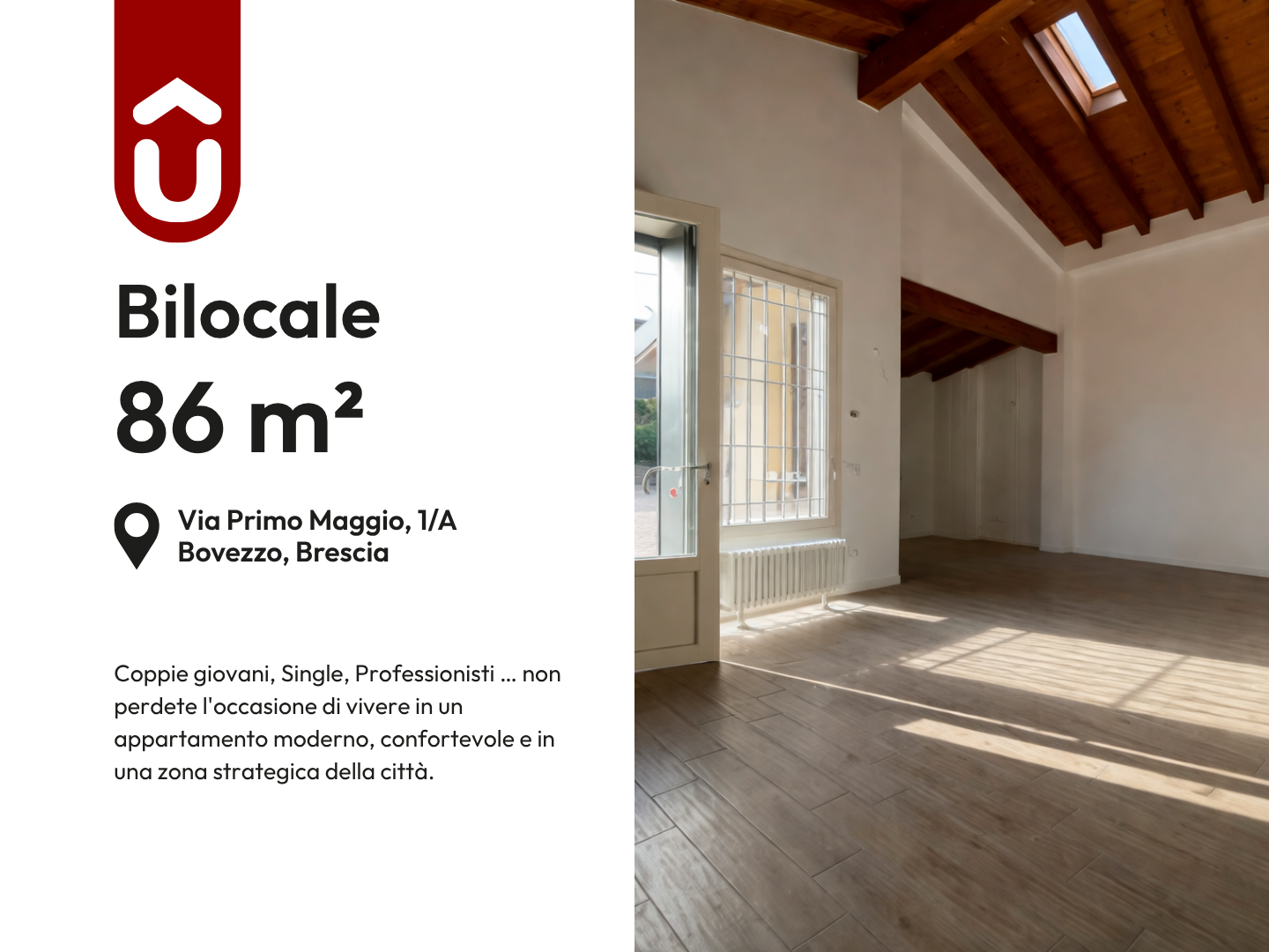 Appartamento Bilocale a Brescia – 3234-1 Appartamento Bilocale a Brescia - 3234-1