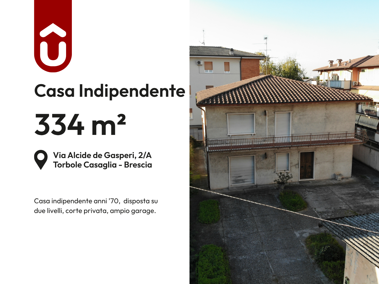 Casa Indipendente Plurilocale a Brescia – 3554-2 Casa Indipendente Plurilocale a Brescia - 3554-2