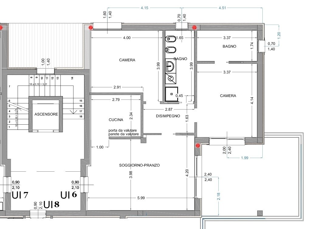 Appartamento Trilocale a Brescia - 3604-3