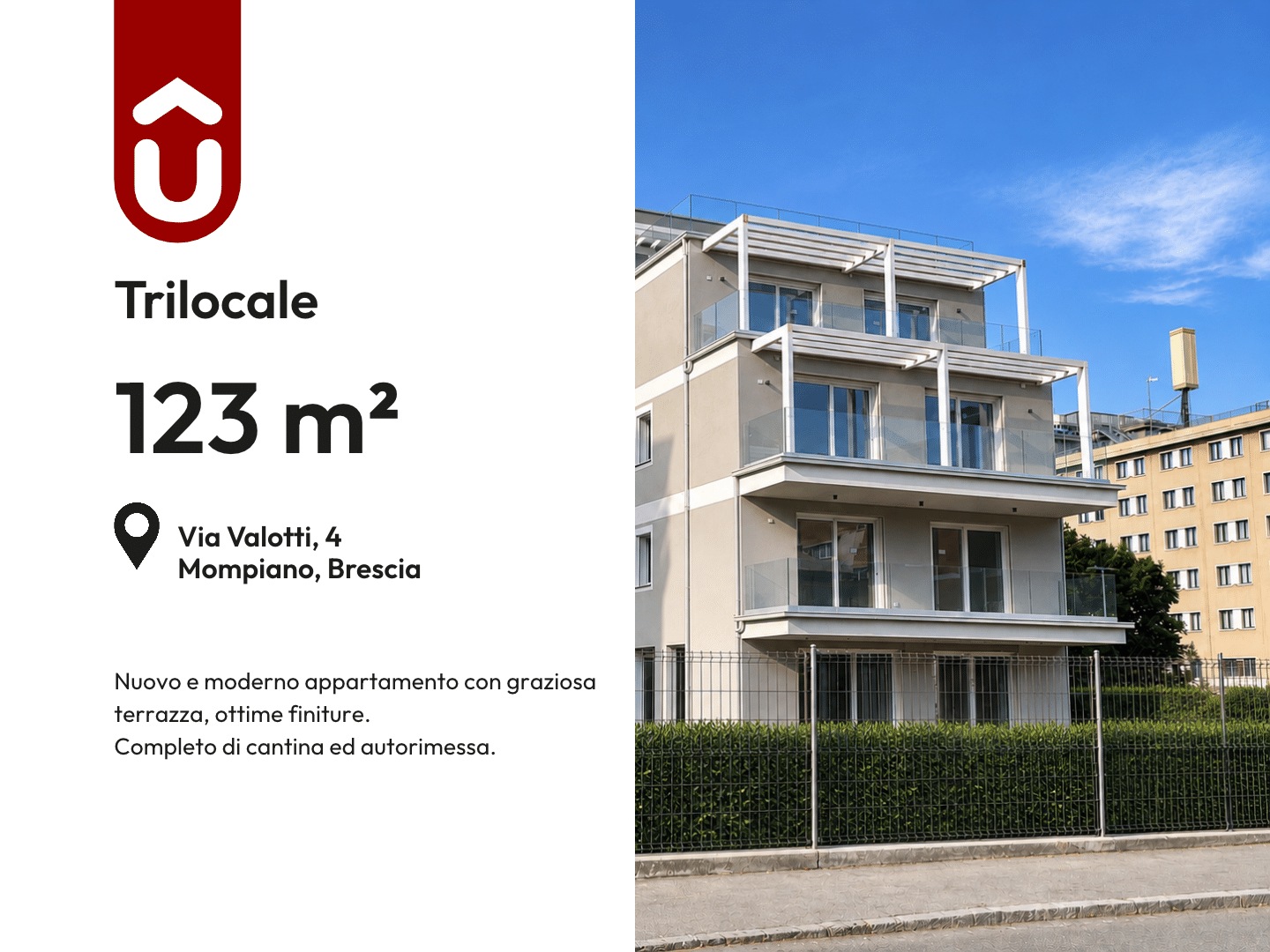 Appartamento Trilocale a Brescia - 3605-1