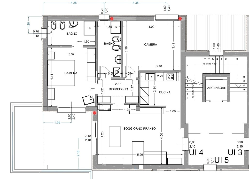 Appartamento Trilocale a Brescia - 3605-3