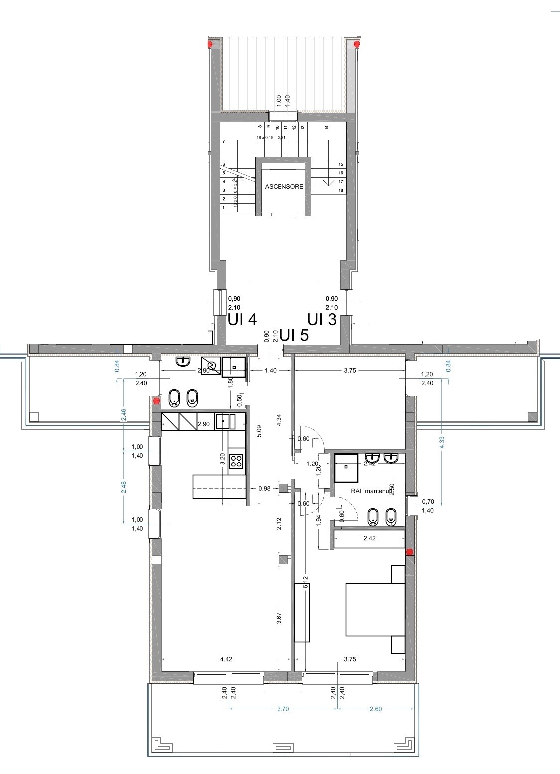 Appartamento Trilocale a Brescia - 3607-3