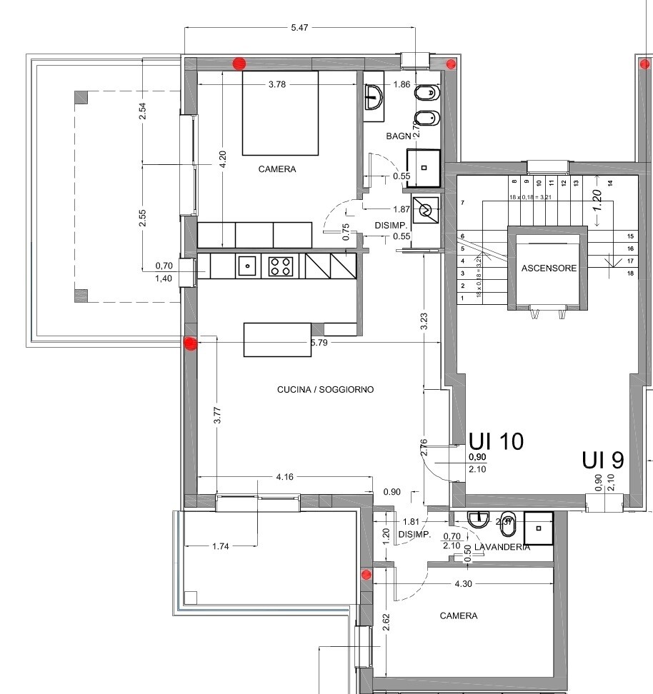 Appartamento Trilocale a Brescia - 3610-3