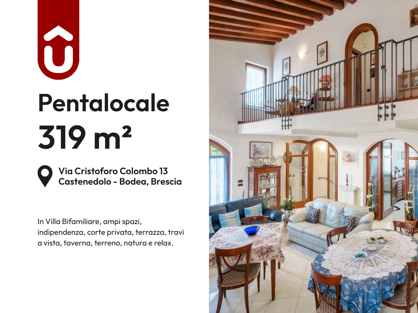 Porzione di Casa Appartamento a Brescia – 3767-1 Porzione di Casa Appartamento a Brescia - 3767-1