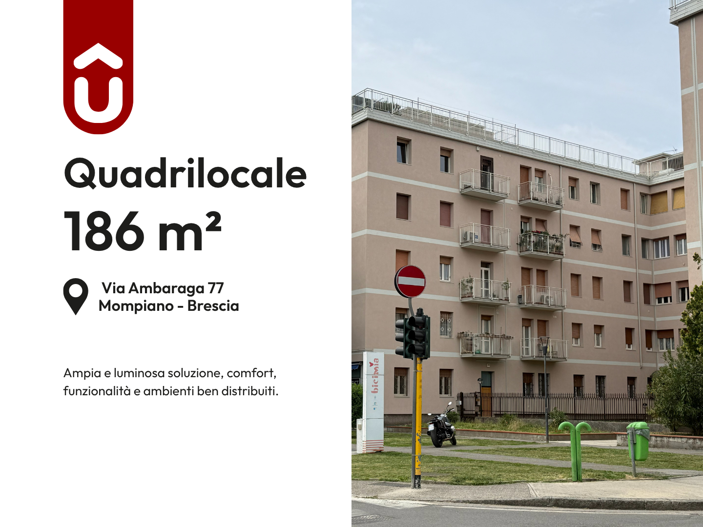 Appartamento Quadrilocale a Brescia – 3769-1 Appartamento Quadrilocale a Brescia - 3769-1